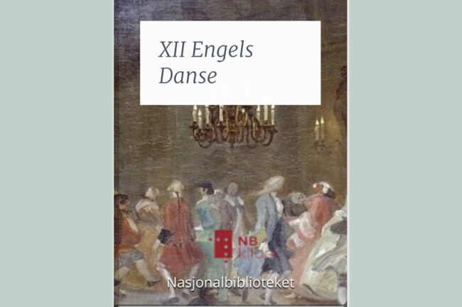 Danseboken *XII Engels Danse*