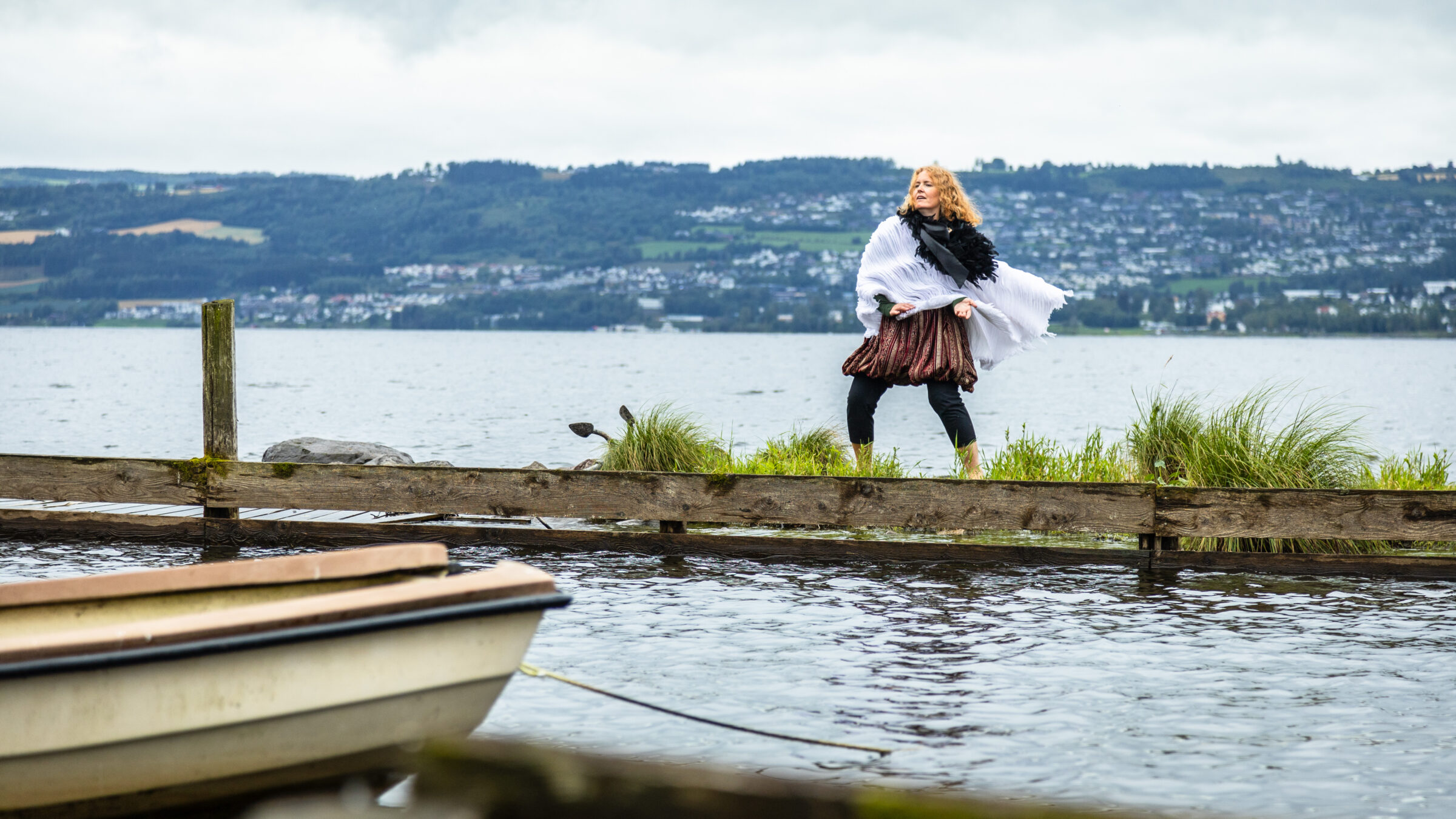 Astrid Groseth i "Livsværende IX". Foto: Jens Petter Larsen i Ferskvann Film.