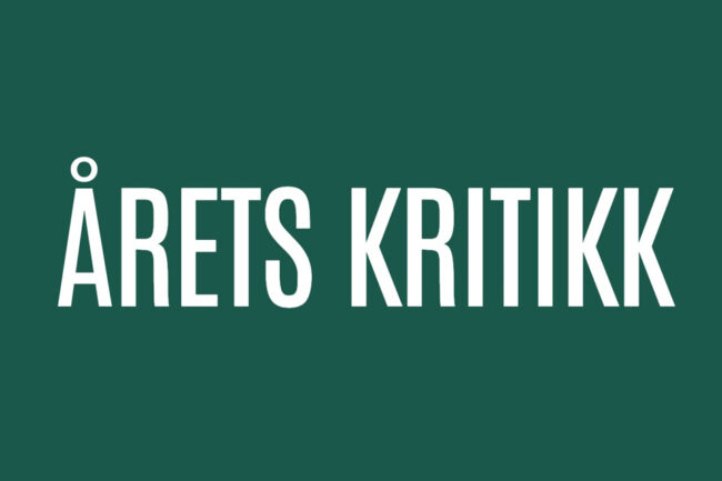Årets kritikk