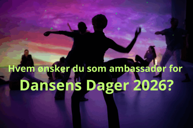 Hvem ønsker du som Dansens Dager 2026. Bilde fra Scenehuset OPEN 2024: Sigrid Vik - KLUBB TA PLASS. Foto: Sigrun Drivdal Johnsen / Danseinformasjonen.