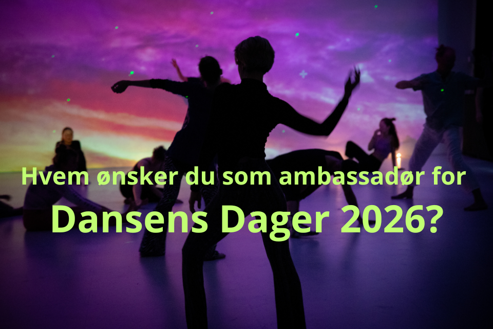 Hvem ønsker du som Dansens Dager 2026. Bilde fra Scenehuset OPEN 2024: Sigrid Vik - KLUBB TA PLASS. Foto: Sigrun Drivdal Johnsen / Danseinformasjonen.