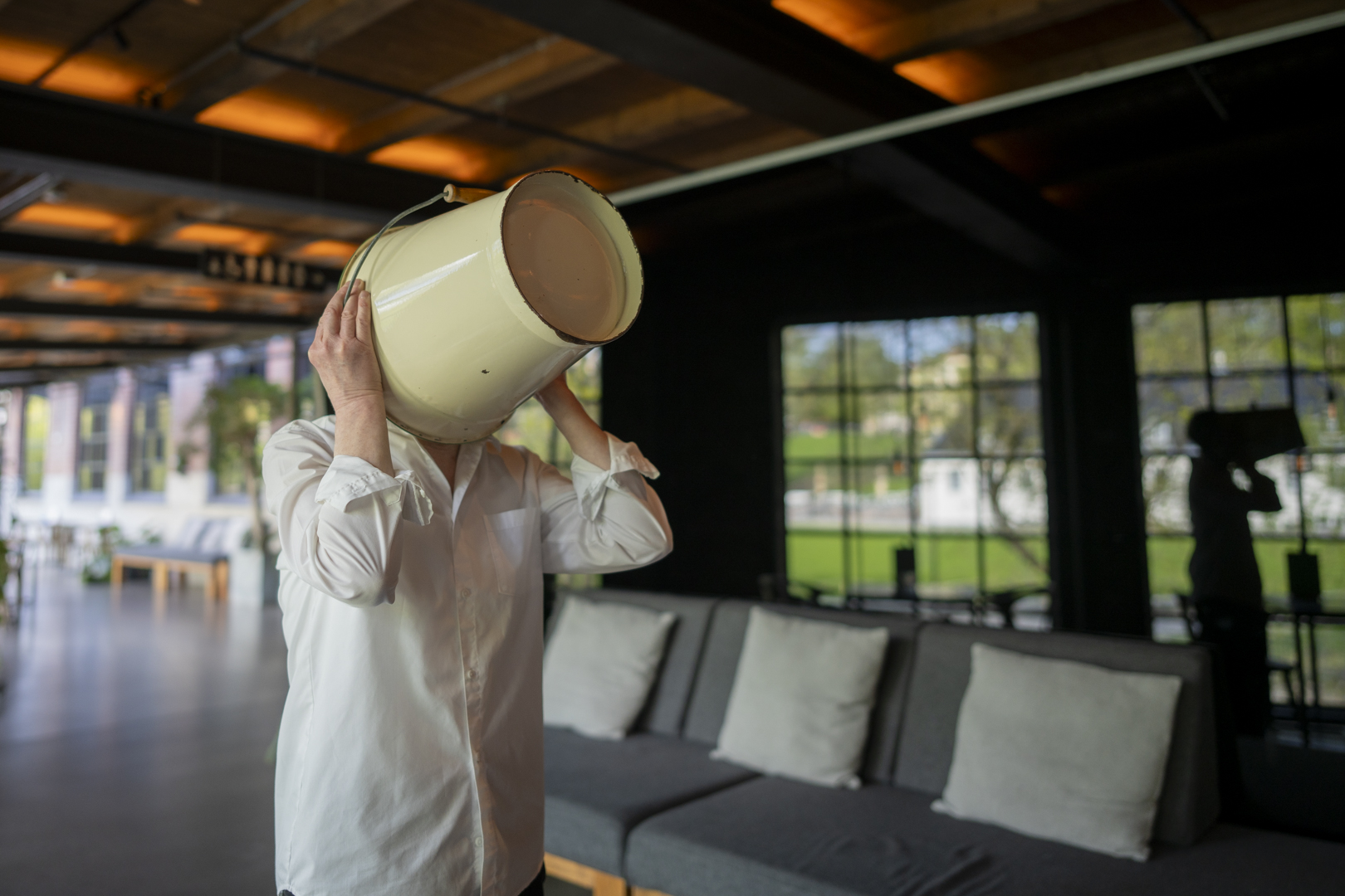 Åpningsvisning av dansekortfilmen 'Pre'. Vist på Dansens Hus våren 2025. Foto Elin Osjord.