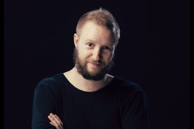 Sigurd Johan Heide er vinner av Hilmarprisen. Foto: Marius Fiskum.