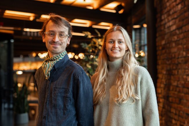 Eivind Seljeseth og Bodil Hindrum. Foto: Sigrun Drivdal Johnsen