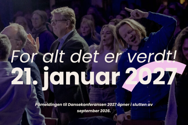 Dansekonferansen 2026, Foto: Tale Hendnes.